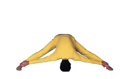 6 – 4 Pada Prasara Puranutthanasana Head-Foot Straddle